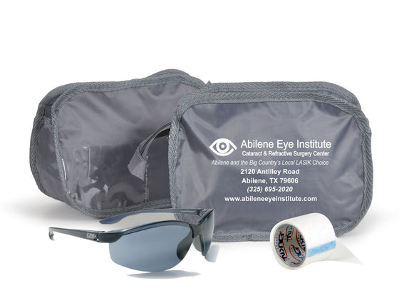Gray Pouch - Abilene Eye Institute - Medi-Kits