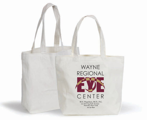 Canvas Tote - Wayne Regional Eye Center- 3 color - Medi-Kits