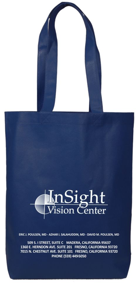 Value tote in Navy - Refractive Surgery of Fresno - Medi-Kits