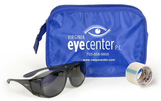 Blue Pouch with MKX & T15- [Virginia Eye Center] - Medi-Kits