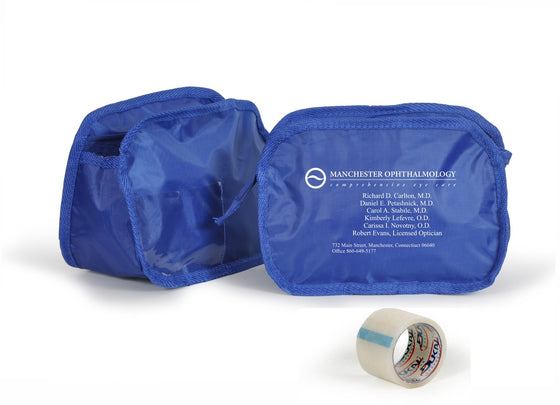 Blue Pouch with Tape [Manchester Opthal. -Janet S] - Medi-Kits