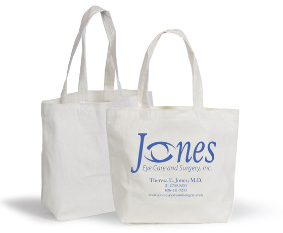 Canvas Tote - [Jones Eye Care] - Medi-Kits