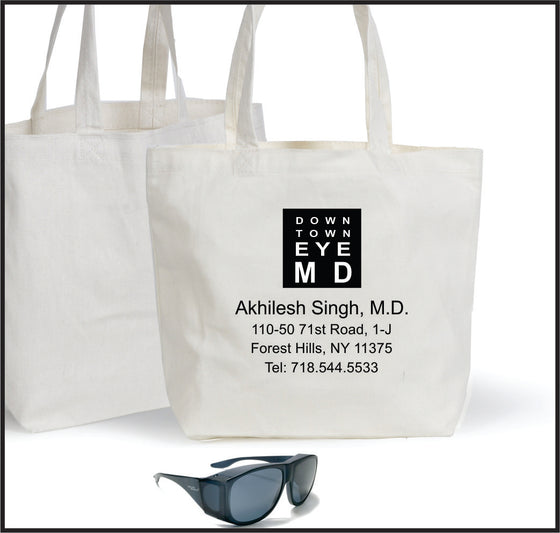Canvas Tote - Canvas Tote [Downtown Eye] - Medi-Kits