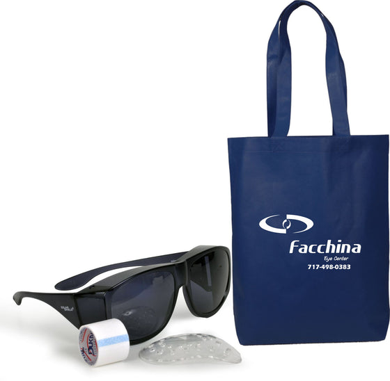 Cataract Kit 5- Value Tote Navy [Facchina Eye Center] - Medi-Kits
