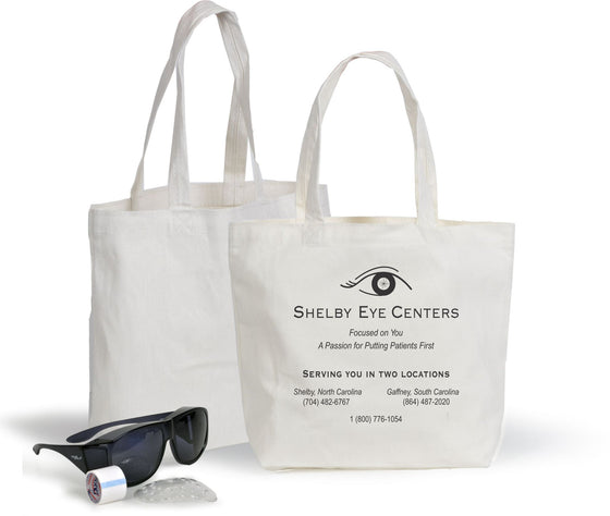 Cataract Kit 6 - Canvas Tote [Shelby Eye Center] - Medi-Kits