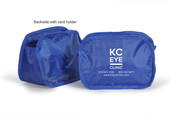 Blue Pouch- [Kansas City Eye] Logo Only - Medi-Kits