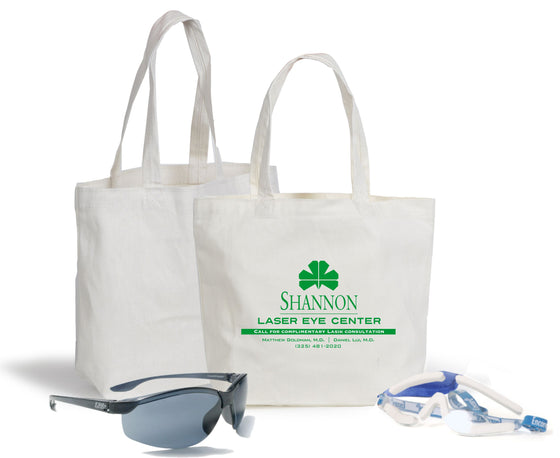 Canvas Tote - [Shannon Laser Eye Care] - Medi-Kits