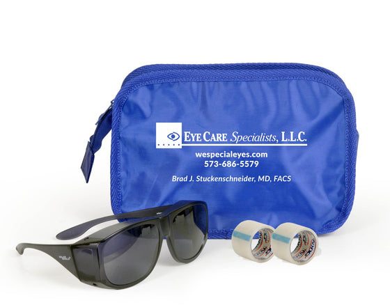 Blue Pouch - Eye Care Specialists - Dr. Stuckenschneider - Medi-Kits