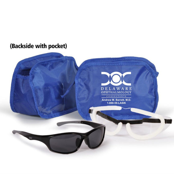 Lasik Patient Care Kit- [Delaware Ophthalmology] Blue Pouch - Medi-Kits