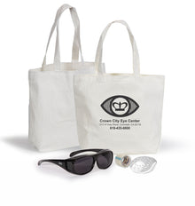  Cataract Kit 6 - Canvas Tote [ Crown City Eye Center ] - Medi-Kits
