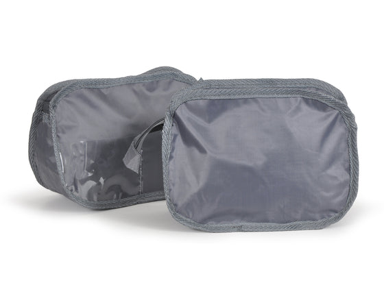 Grey Pouch- Blank - Medi-Kits